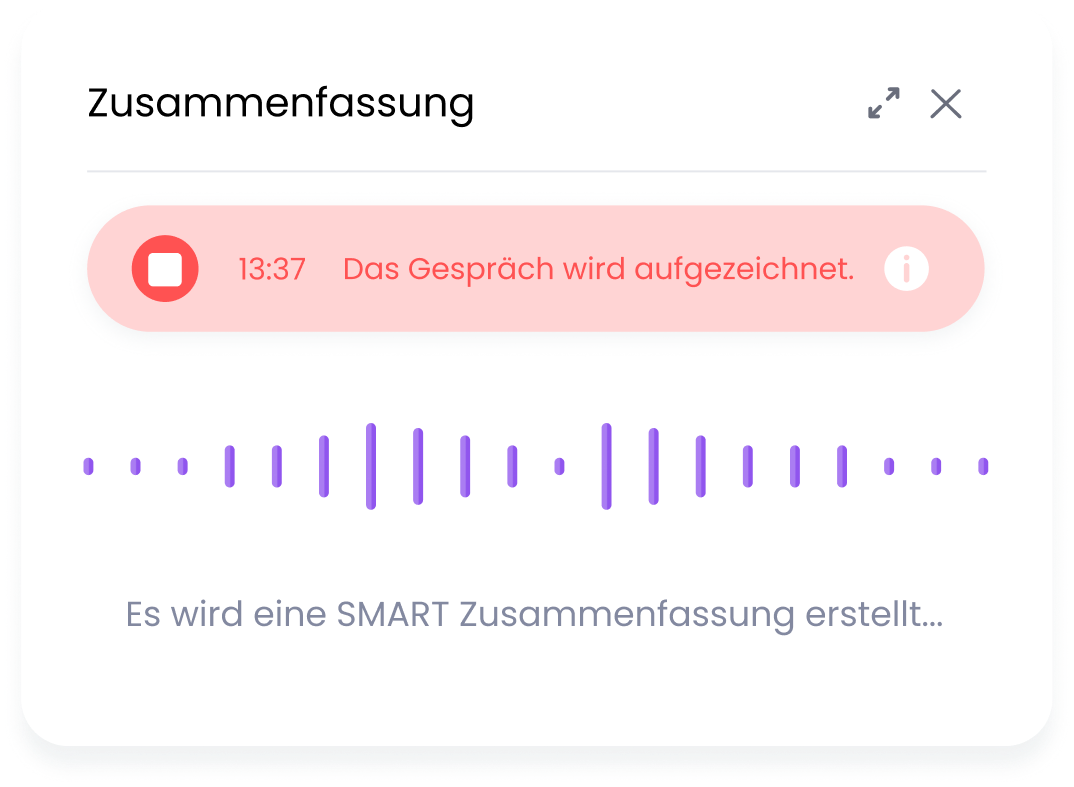 Automatisches Gesprächsprotokoll mit Aktionspunkten