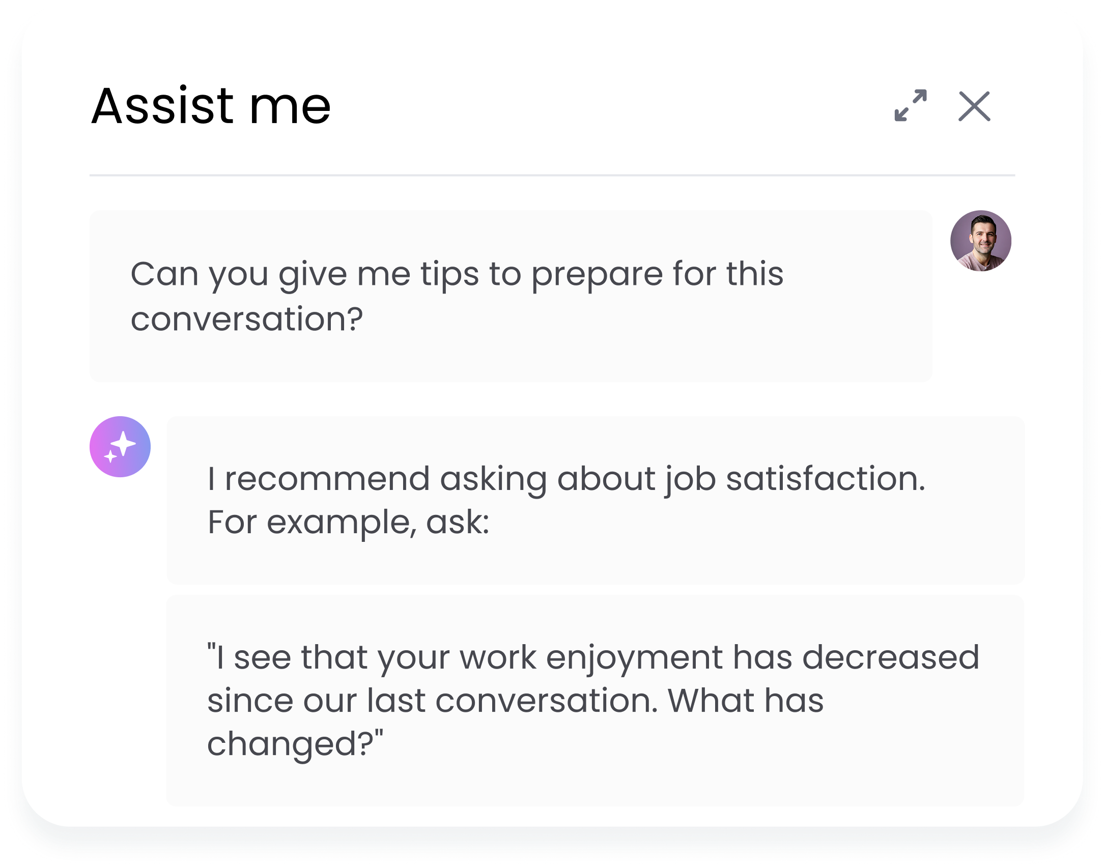 Feedbacktips door AI